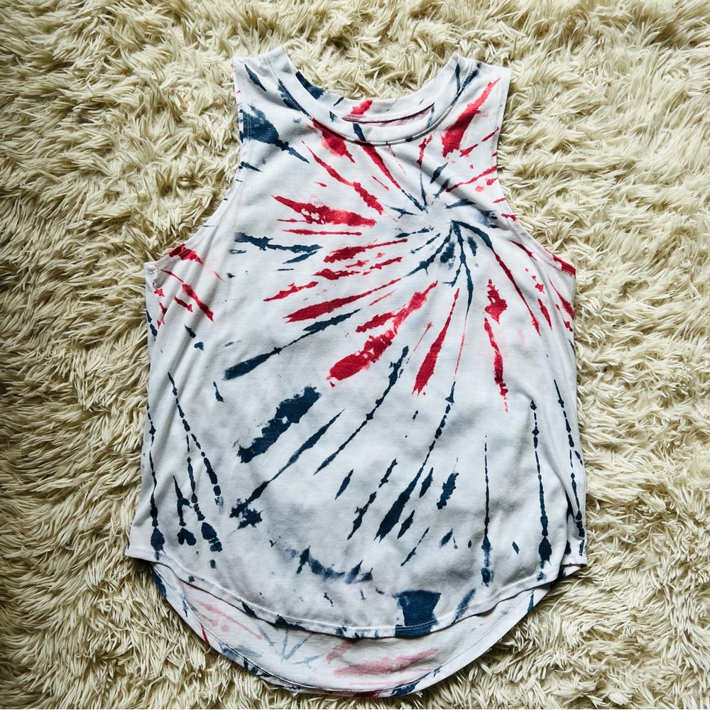 Red, White, and Blue Tank Top